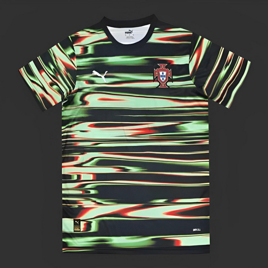 2024 Portugal Multi-Stripe Pre-Match Jersey
