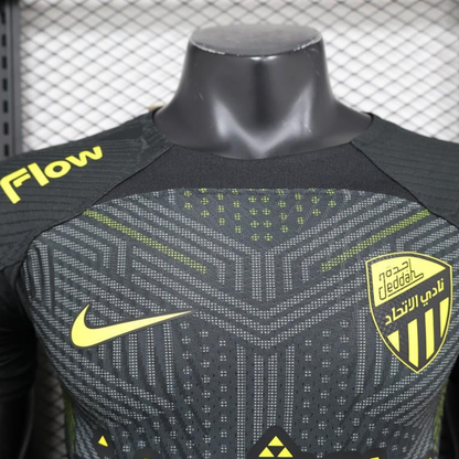 Player Version 24/25 Al-Ittihad Third Black Jersey