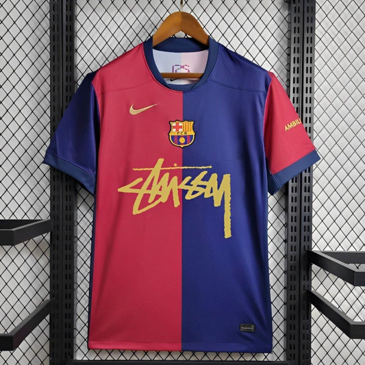 24/25 Barcelona x Stussy Home Jersey