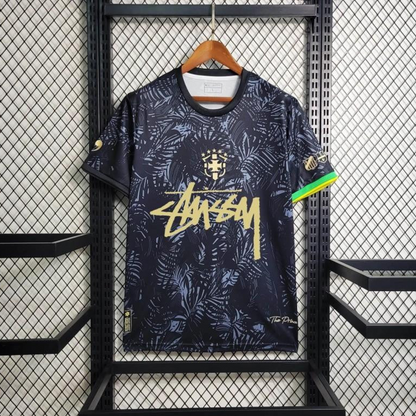 2024 Brazil x Stussy Black Special Jersey