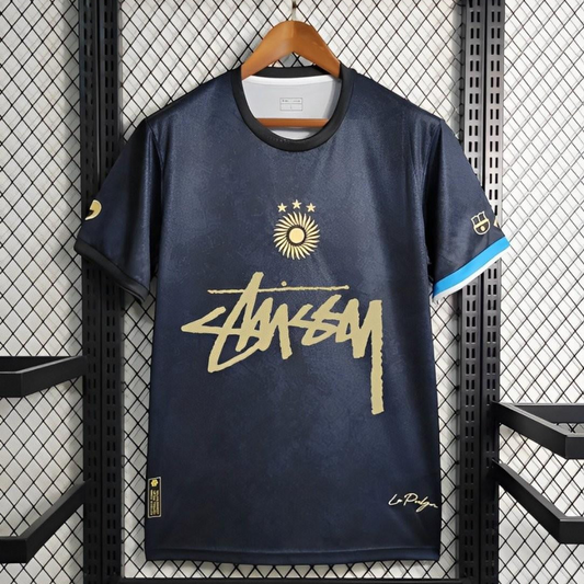 2024 Argentina x Stussy Black Special Jersey