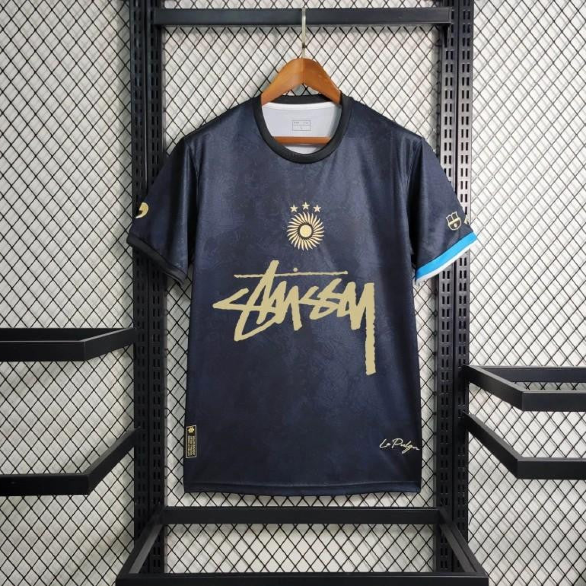 2024 Argentina x Stussy Black Special Jersey