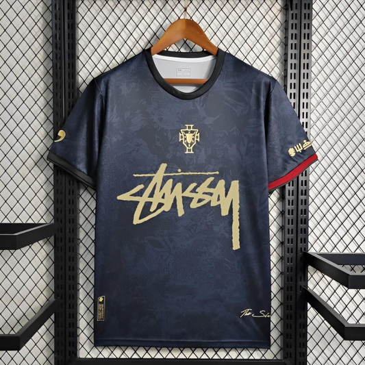2024 Portugal x Stussy Black Special Jersey