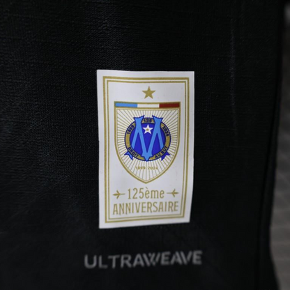 Player Version 24/25 Olympique Marseille Black 125th Goalkeeper Jersey