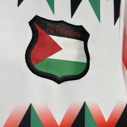 24/25 CD Palestino x Hypepeace White Jersey S-XXXXL