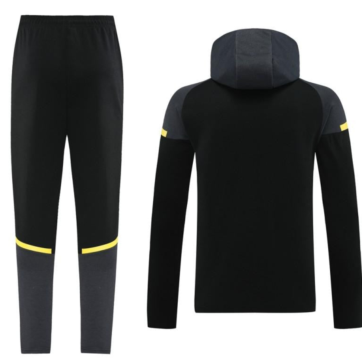 24/25 Borussia Dortmund Black Hoddie Full Zipper Jacket +Long Pants