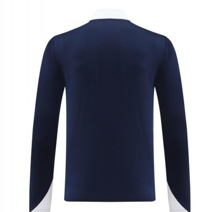 24/25 Nike Navy Half Zipper Jacket+Long Pants