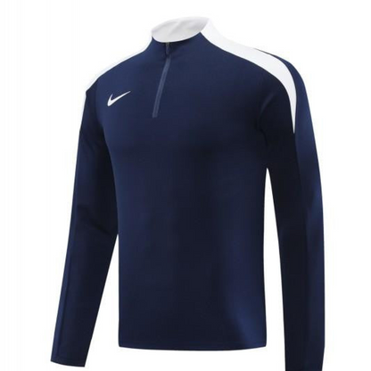 24/25 Nike Navy Half Zipper Jacket+Long Pants