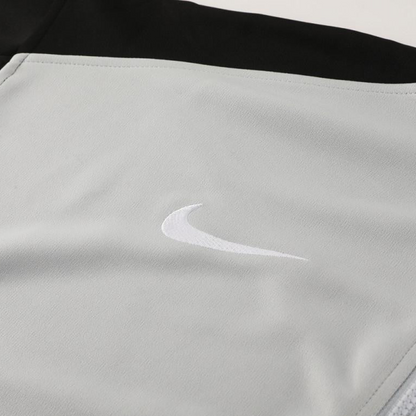 24/25 Nike Grey/Black Full Zipper Jacket +Long Pants