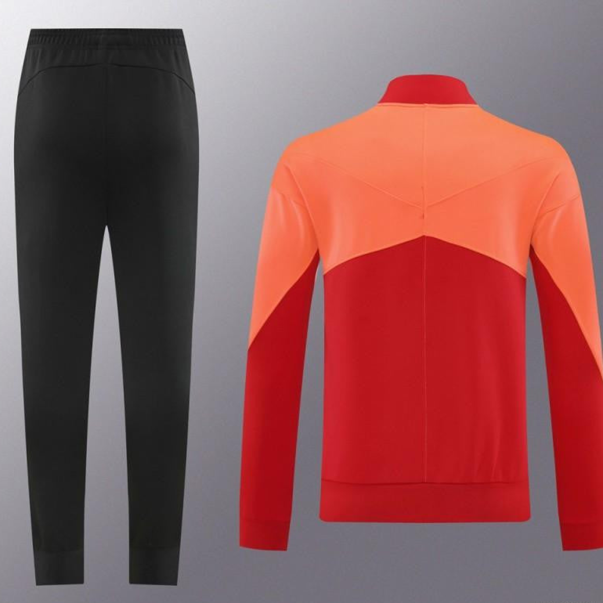 24/25 Nike Orange/Red Full Zipper Jacket +Long Pants