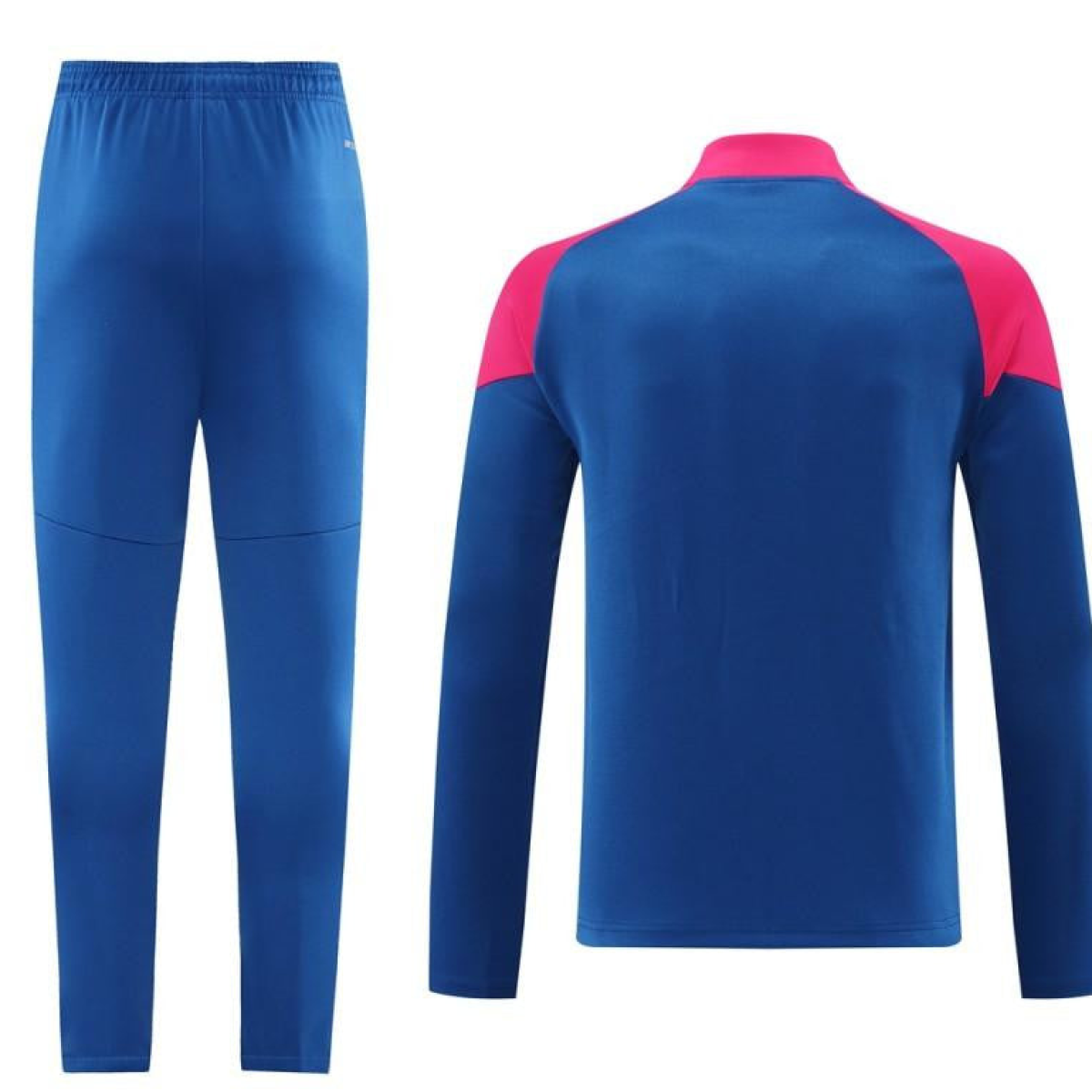 24/25 AC Milan Blue/Red Full Zipper Jacket +Long Pants