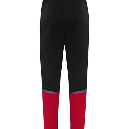 24/25 AC Milan Red/Black Hoodie Full Zipper Jacket +Long Pants