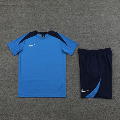 24/25 Nike Blue/Black Short Sleeve Jersey+Shorts