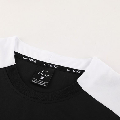 24/25 Nike Black/White Short Sleeve Jersey+Shorts