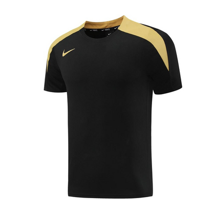 24/25 Nike Black/Golden Short Sleeve Jersey+Shorts
