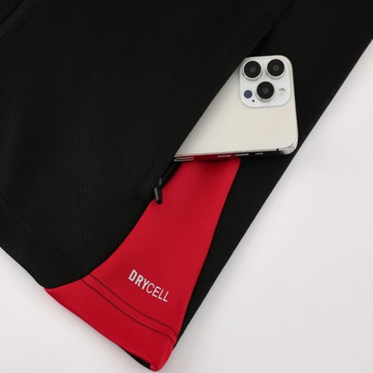 24/25 AC Milan Black/Red Full Zipper Jacket +Long Pants