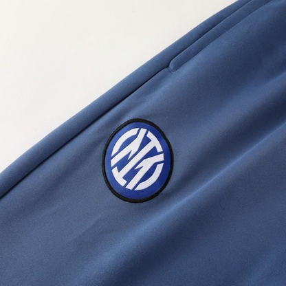 24/25 Inter Milan Blue Full Zipper Jacket +Long Pants
