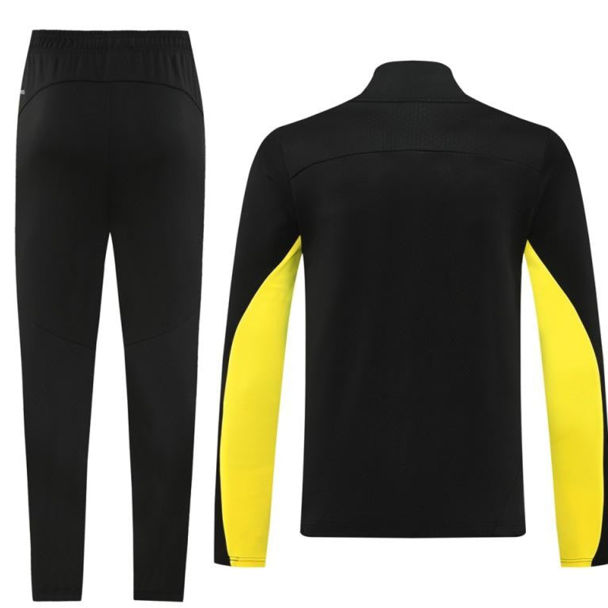 24/25 Borussia Dortmund Black/Yellow Full Zipper Jacket +Long Pants