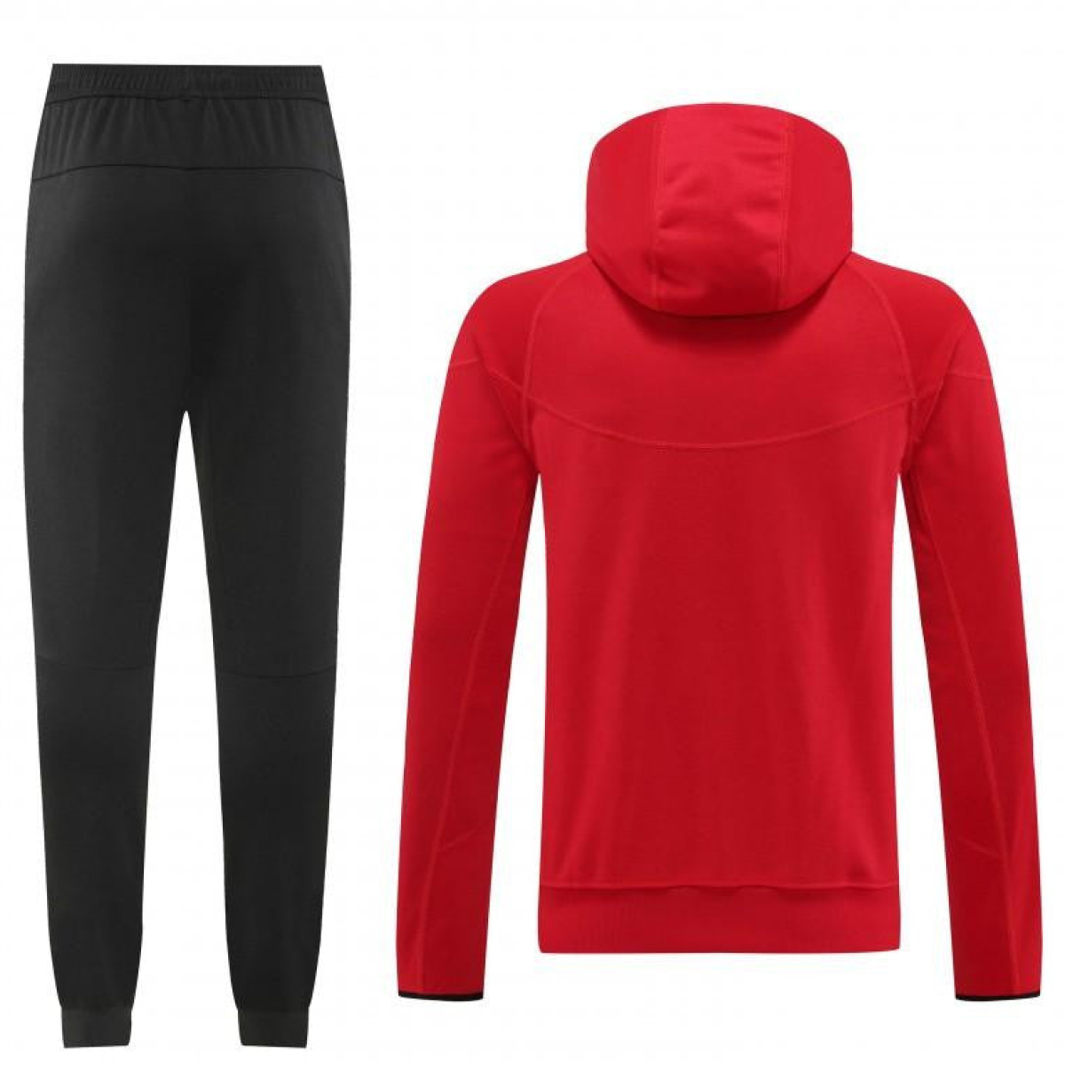 24/25 Nike Red Hoodie Full Zipper Jacket +Long Pants