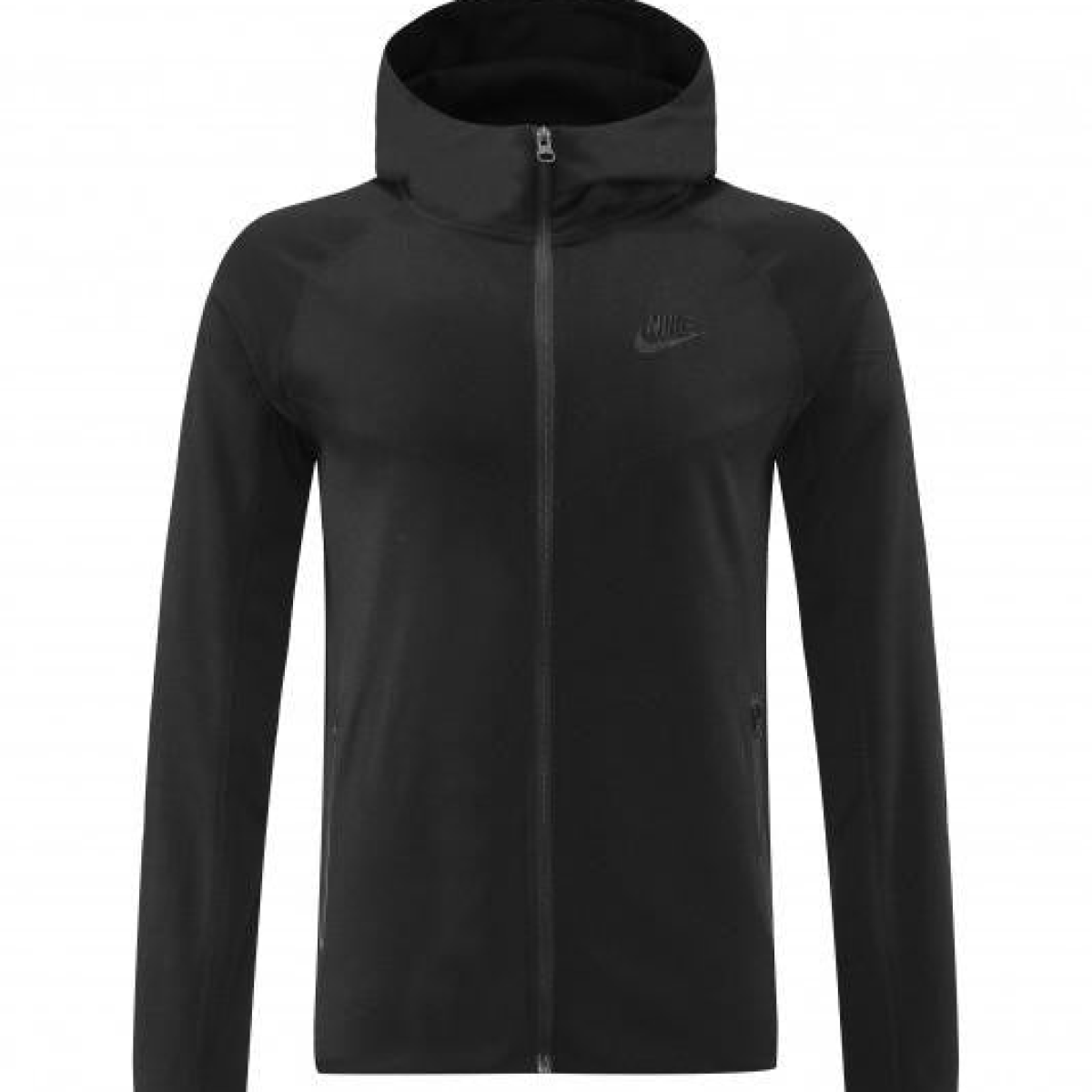 24/25 Nike Black Hoodie Full Zipper Jacket +Long Pants