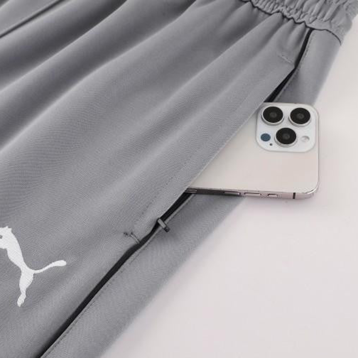 24/25 Puma Grey Full Zipper Jacket +Long Pants