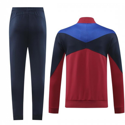 24/25 Barcelona Wine Full Zipper Jacket +Long Pants