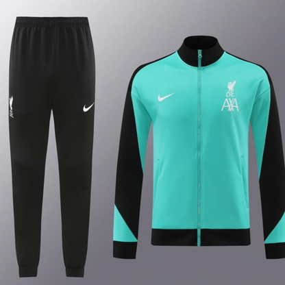 24/25 Liverpool Green Full Zipper Jacket +Long Pants