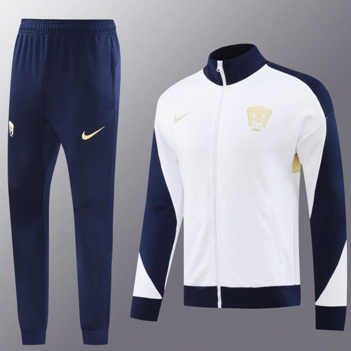 24/25 Club America White Full Zipper Jacket +Long Pants