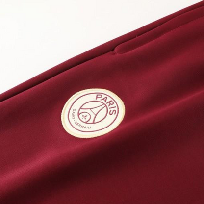 24/25 PSG Wine Full Zipper Jacket +Long Pants