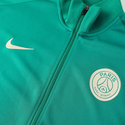 24/25 PSG Green Full Zipper Jacket +Long Pants