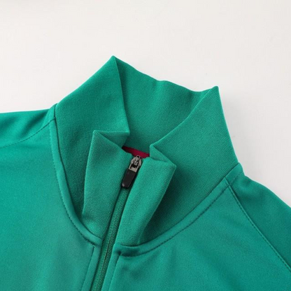 24/25 PSG Green Full Zipper Jacket +Long Pants
