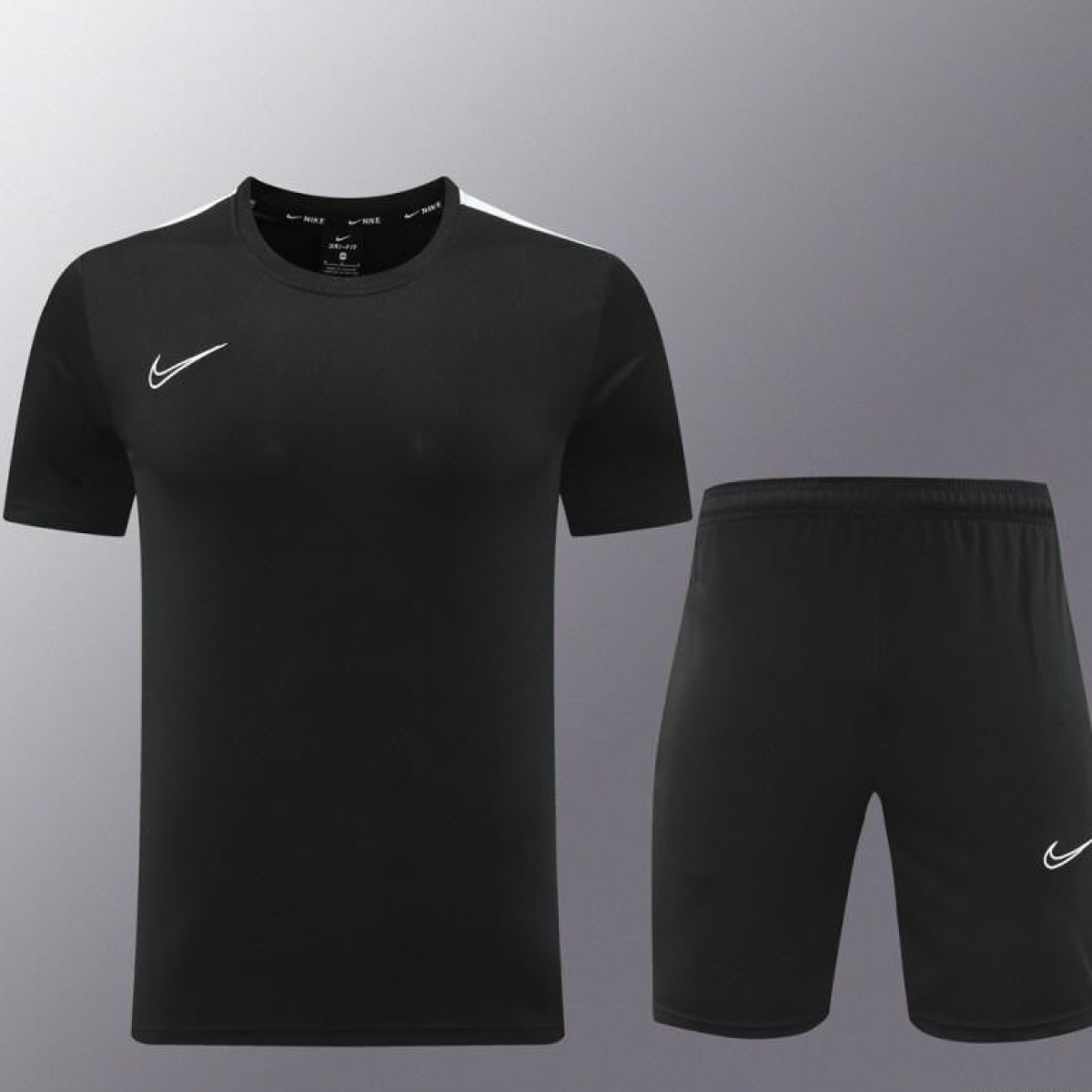 24/25 Nike Black Short Sleeve Jersey+Shorts