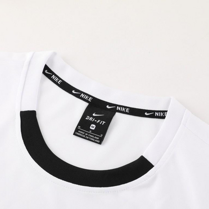 24/25 Nike White Short Sleeve Jersey+Shorts