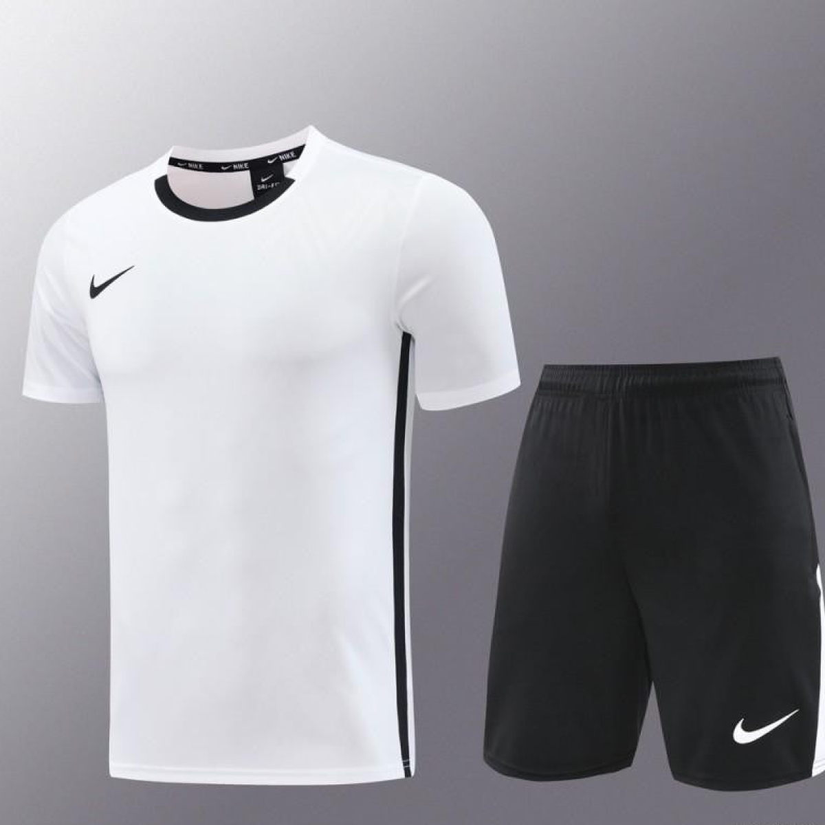 24/25 Nike White Short Sleeve Jersey+Shorts