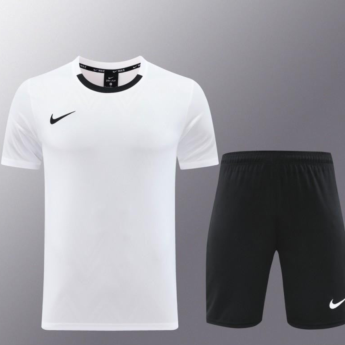 24/25 Nike White Short Sleeve Jersey+Shorts