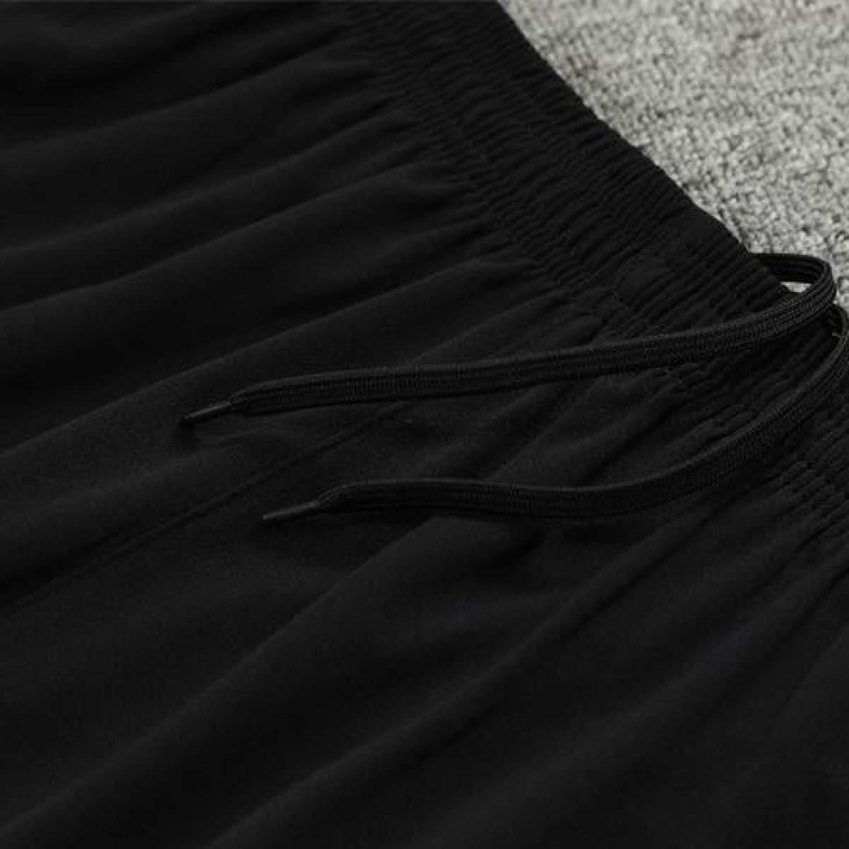 Player Version 2024 France Black Half Zipper Jacket+Long Pants