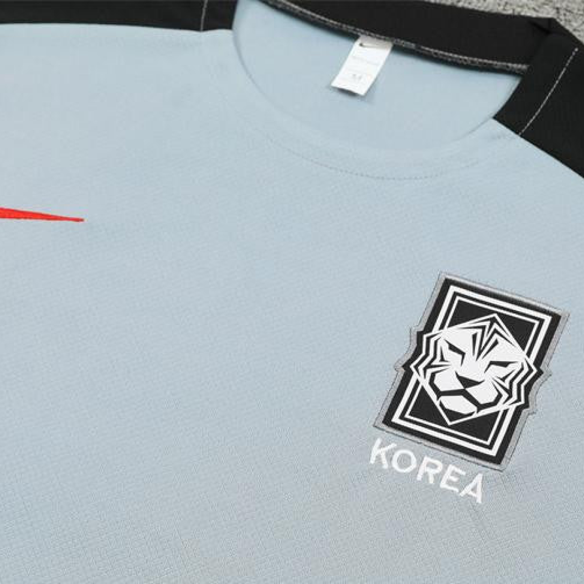 2024 South Korea Grey Short Sleeve Jersey+Shorts