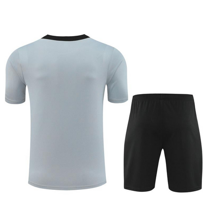 2024 South Korea Grey Short Sleeve Jersey+Shorts