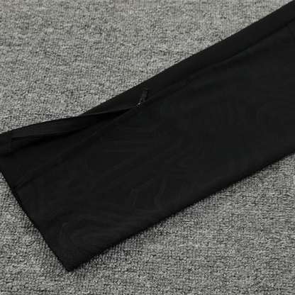 24/25 Borussia Dortmund Black Half Zipper Jacket+Long Pants