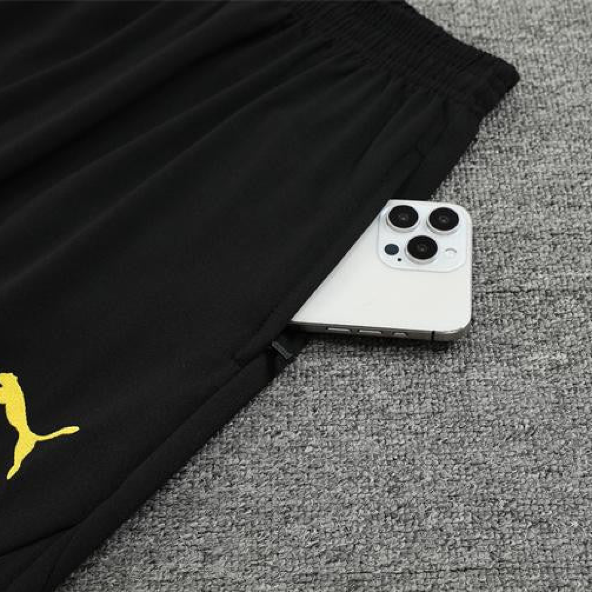 24/25 Borussia Dortmund Black Half Zipper Jacket+Long Pants