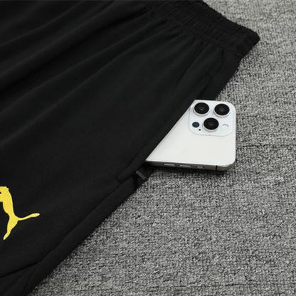 24/25 Borussia Dortmund Black Half Zipper Jacket+Long Pants