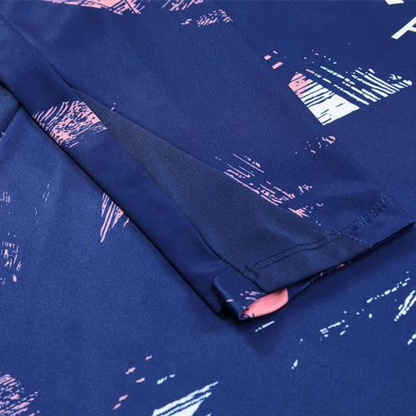 24/25 PSG Navy Half Zipper Jacket+Long Pants