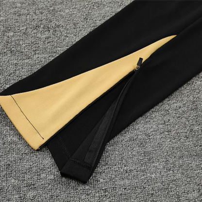 24/25 Barcelona Black Half Zipper Jacket+Long Pants