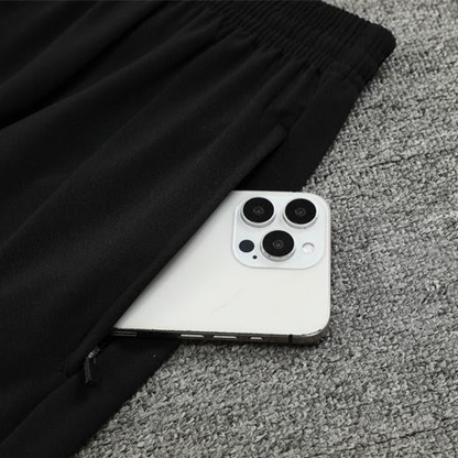 24/25 Barcelona Black Half Zipper Jacket+Long Pants