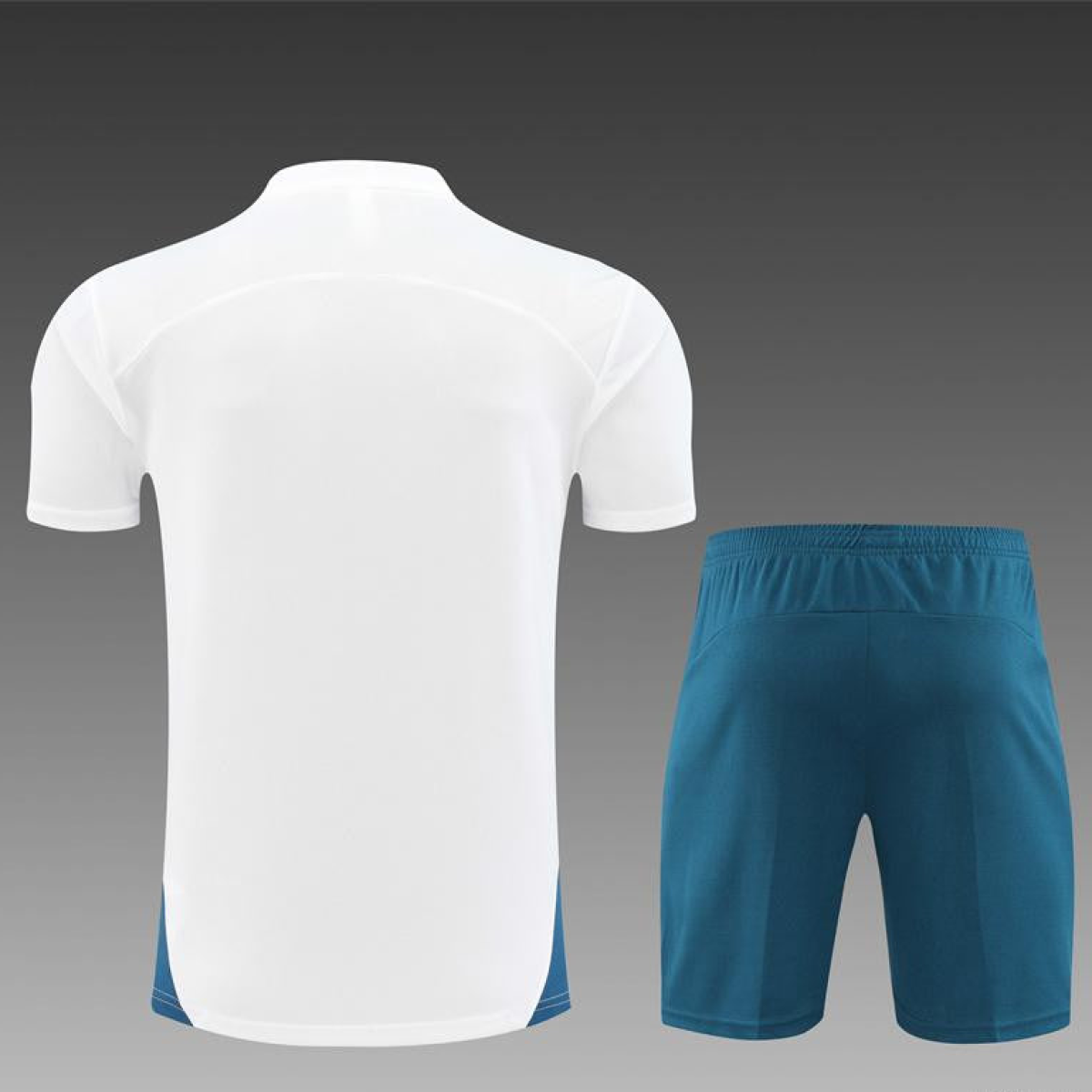 24/25 Olympique Marseille White Short Sleeve Jersey+Shorts