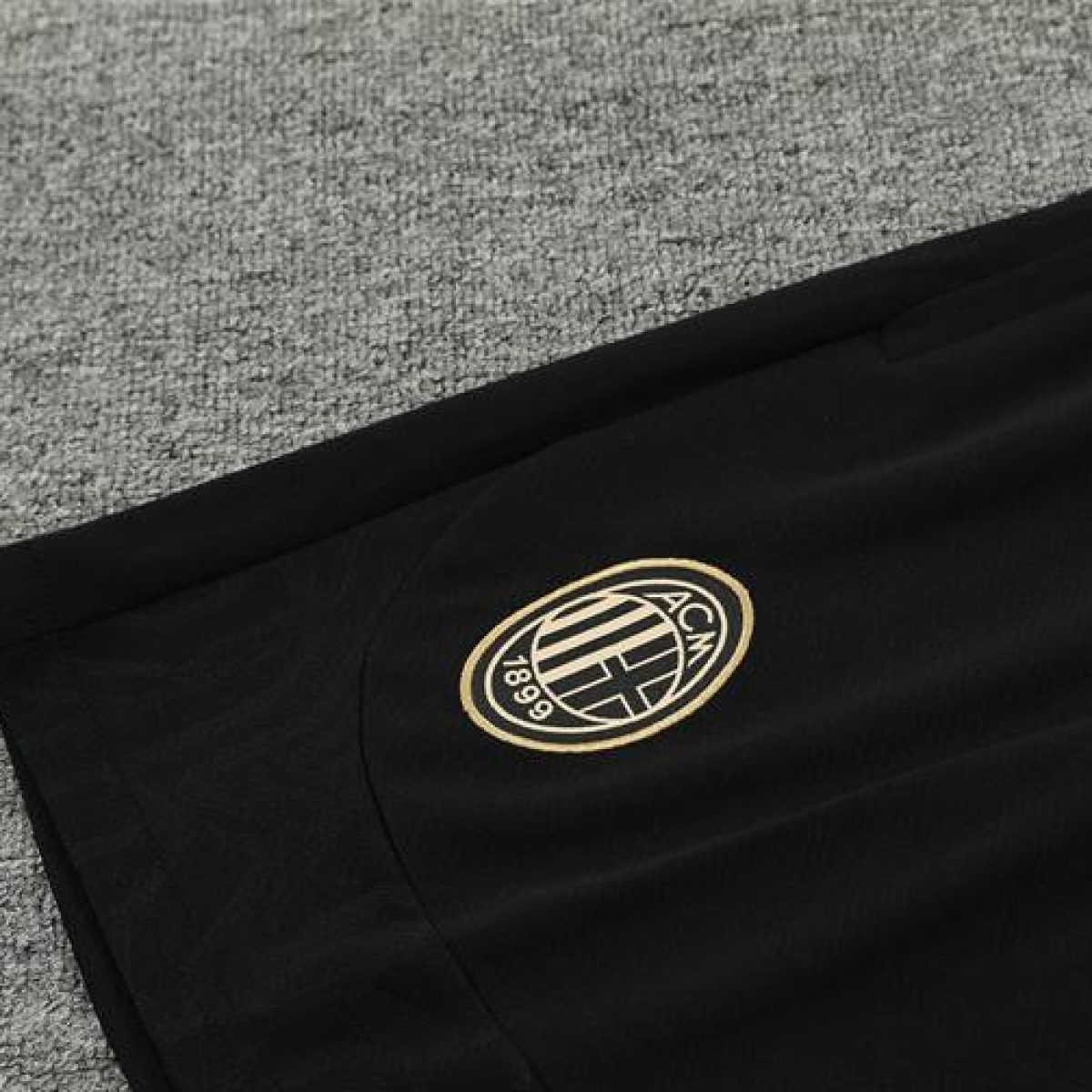 24/25 AC Milan Black Short Sleeve Jersey+Shorts