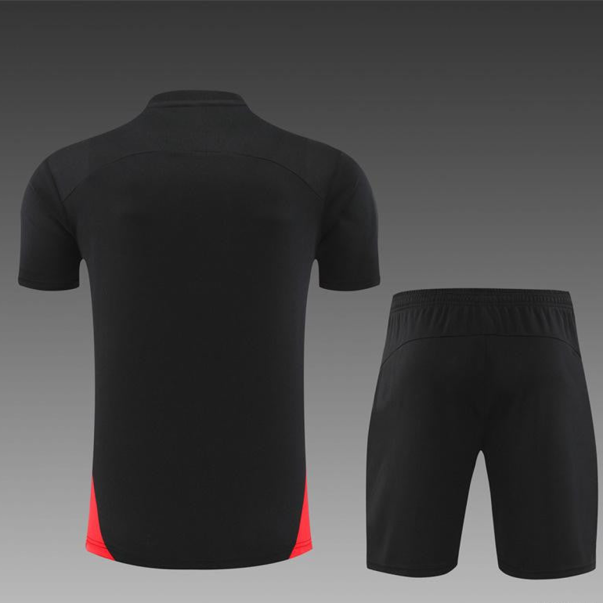 24/25 AC Milan Black Short Sleeve Jersey+Shorts