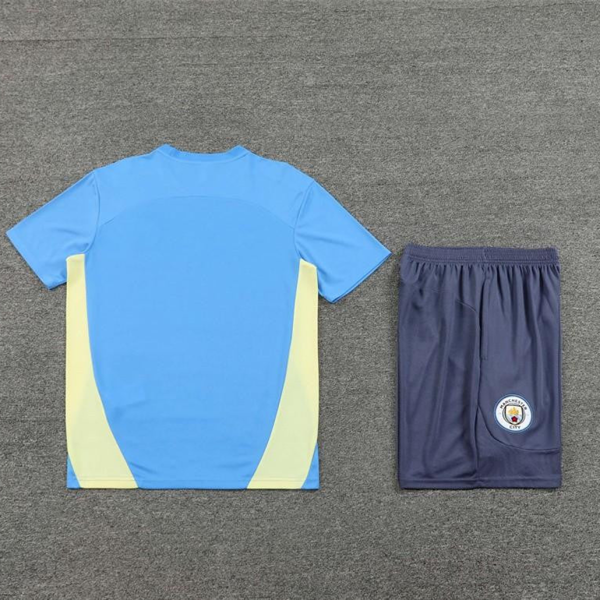 24/25 Manchester City Sky Blue Short Sleeve Jersey+Shorts