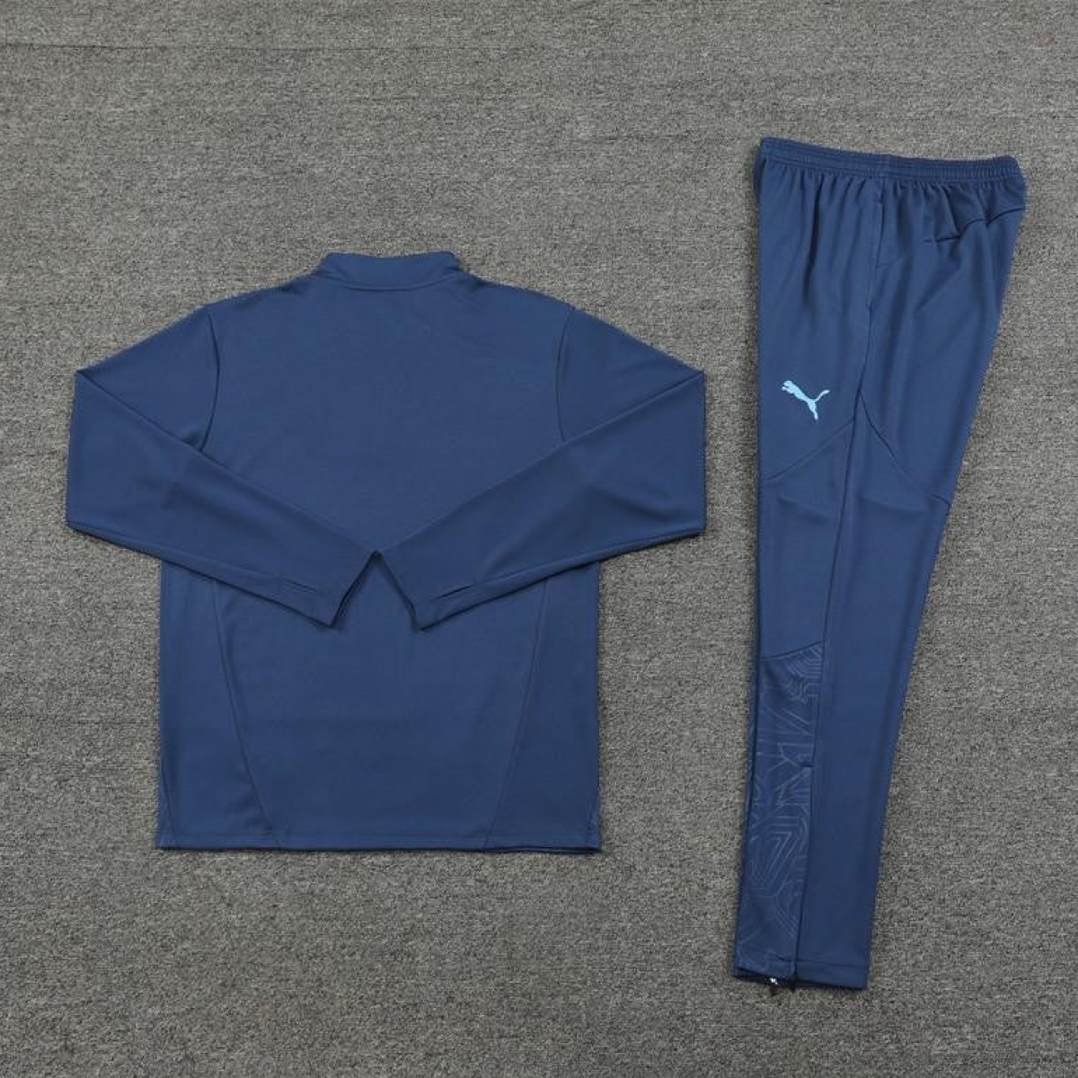 24/25 Manchester City Navy Half Zipper Jacket+Long Pants