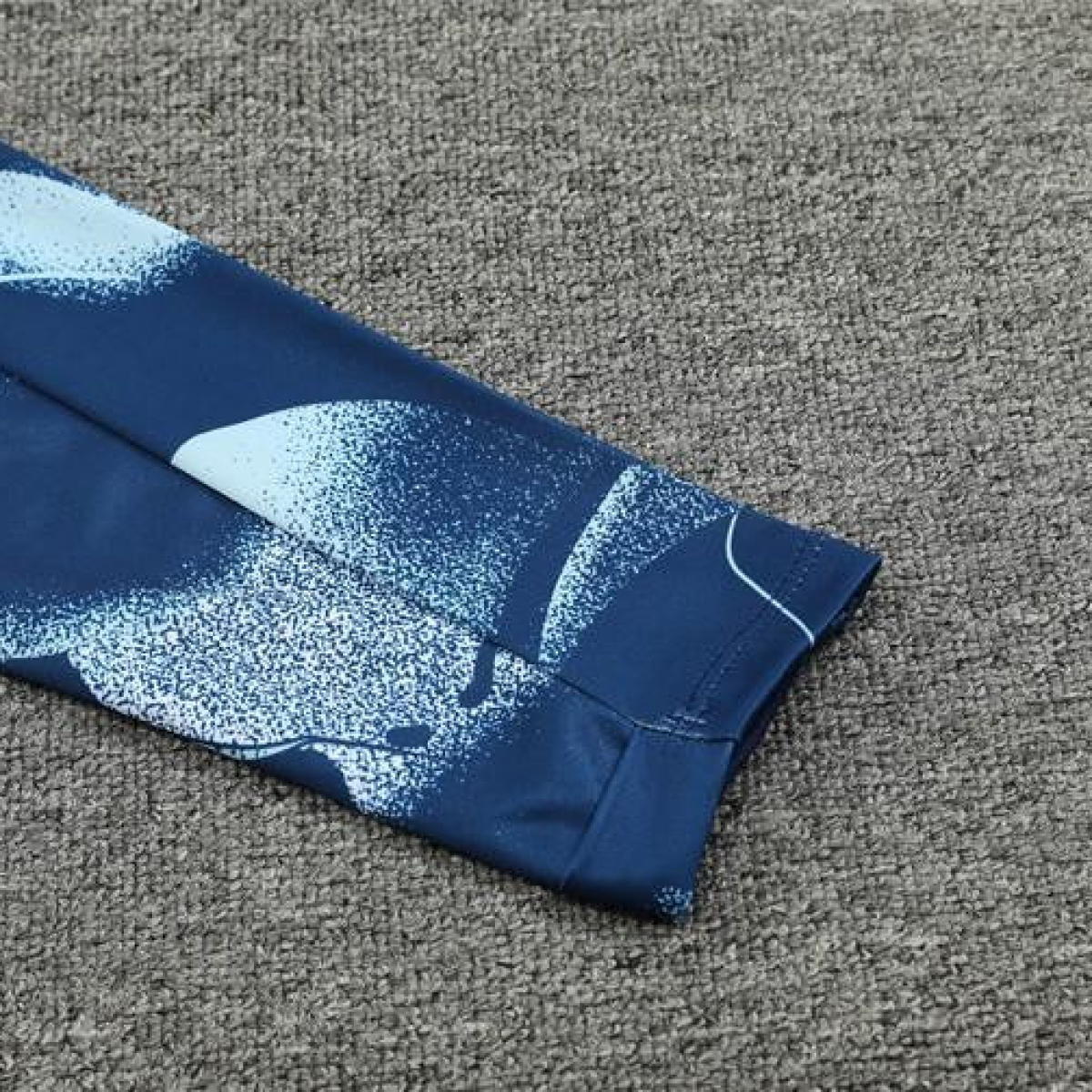 24/25 Tottenham Hotspur Blue Camouflage Half Zipper Jacket+Long Pants